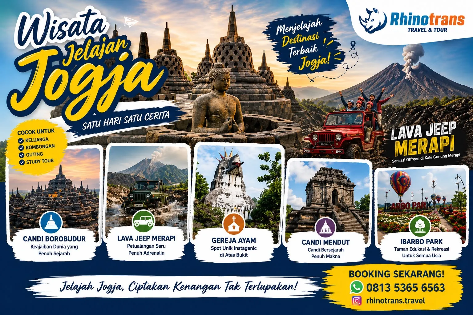 Paket 1 Wisata Jogja