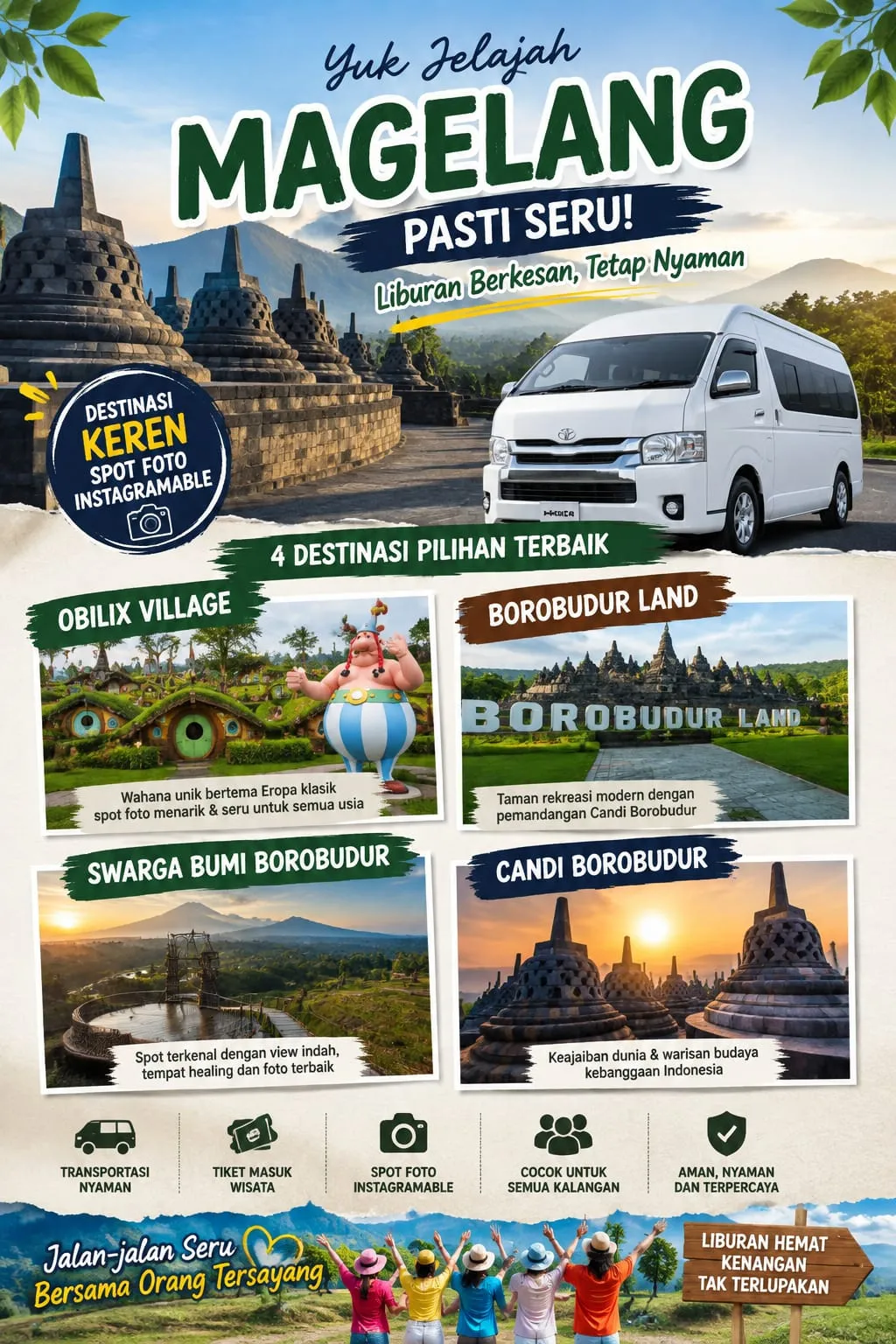 paket 14 wisata magelang