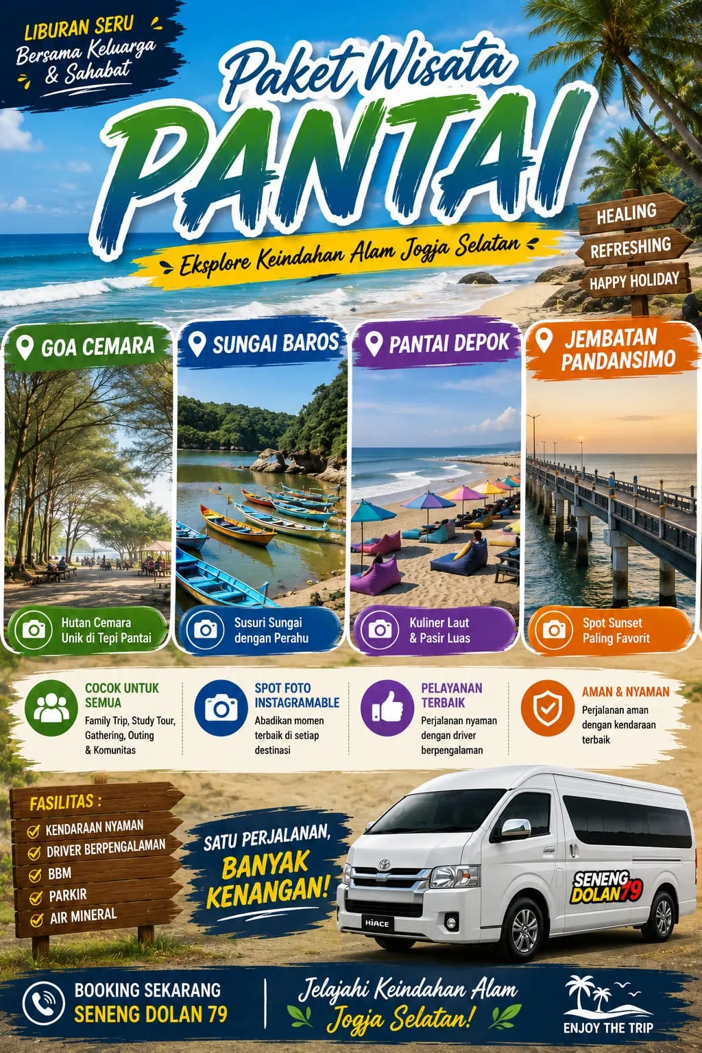 Paket 8 wisata jogja
